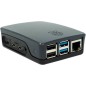 Raspberry Pi Etui Sort/grå Raspberry Pi Etui Sort/grå